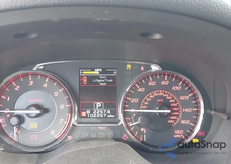 2016 Subaru Wrx Limited z USA, uszkodzony, nr VIN JF1VA1J61G8833013